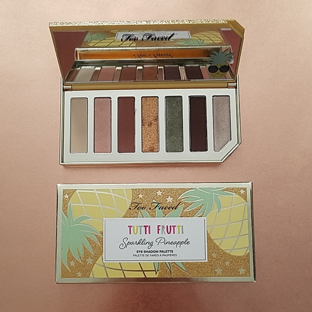 NWOT Too Faced Sparkling Pineapple palette
